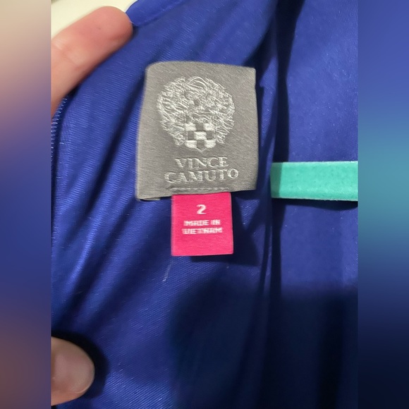 Vince Camuto Blue Dress in Size 2 - Picture 6 of 8